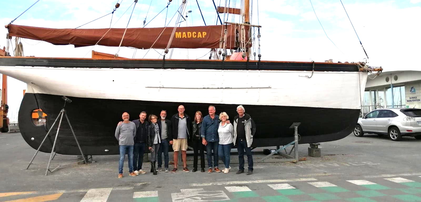 Photo souvenir de l association Madcap 1874 du 21 novembre 2021